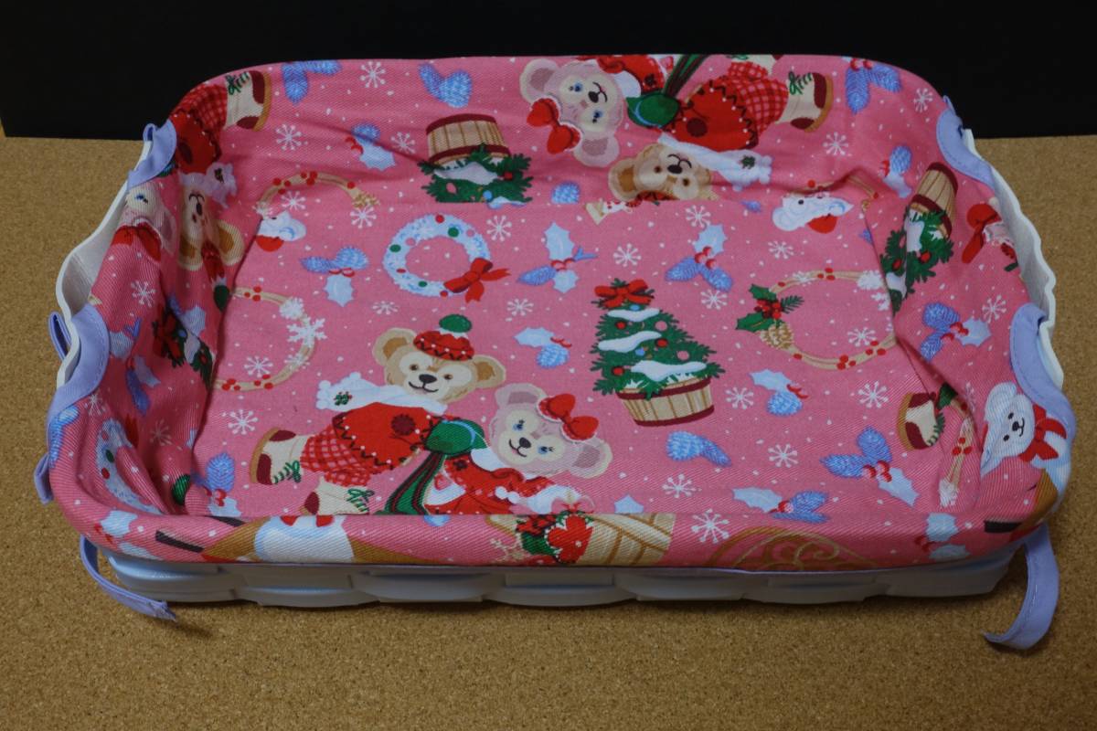 【レア】TDS ディズニーシー 2013 クリスマス スーベニアバスケット ダッフィー シェリーメイ 未使用