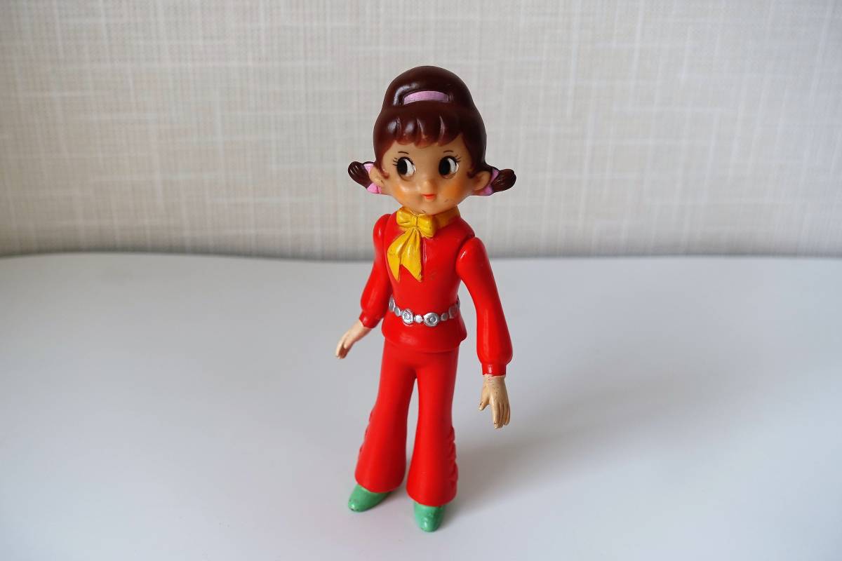 ひみつのアッコちゃん ソフビ人形 当時物 S.K.H. フジオプロ 東映動画