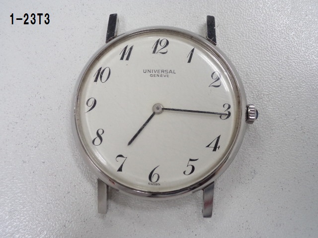 ○60サイズ 1-23T3 ・ UNIVERSAL GENEVE ユニバーサル ジュネーブ 手巻き メンズ腕時計