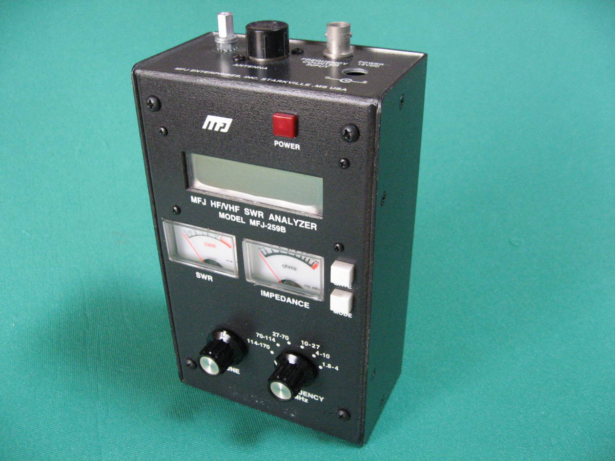 ☆☆MFJ HF/VHF 1.8~170MHz SWRアナライザー MFJ-259B ディップメーターADP MFJ-66セット☆☆