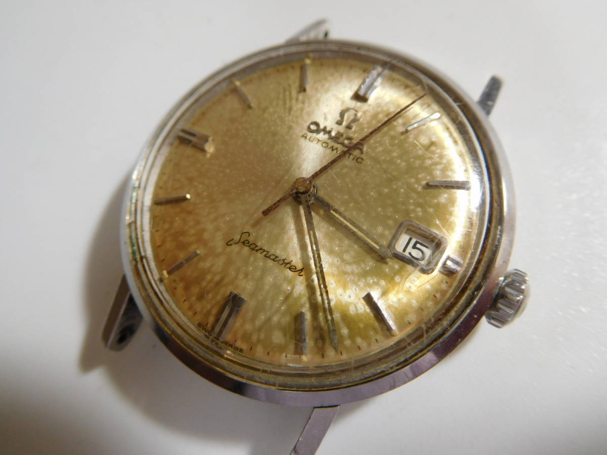 1円~used オメガ シーマスター 自動巻 動作確認済(L-ト66)