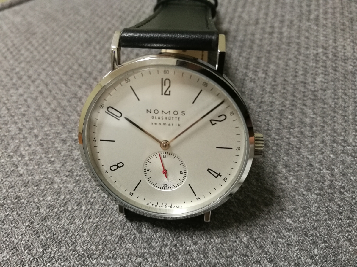 【限定出品】ノモス グラスヒュッテ nomos Glashtte 未使用展示品 自動巻き腕時計■タンゴマット オリオン