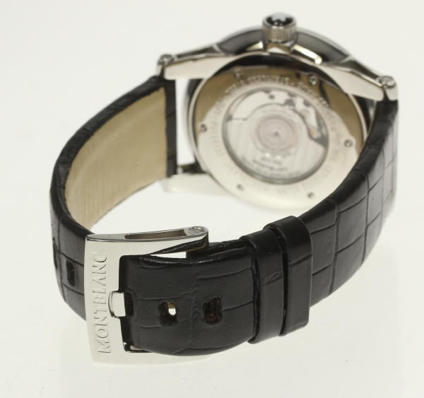 ※翻譯物品萬寶龍MONTBLANC Time Walker男士自動上鍊日小秒針真皮腰帶 原文:※訳有品 モンブラン MONTBLANC タイムウォーカー メンズ 自動巻き デイト スモールセコンド 純正革ベルト