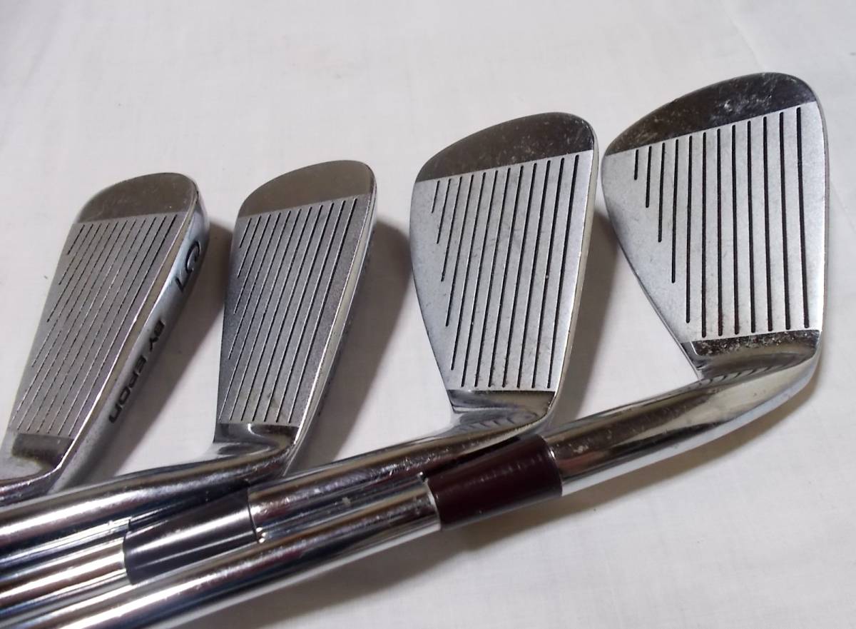 馬庫斯ST(馬庫斯)/專業模特★鐵(鐵)4集★★5,6,8,9-鋼★BY EPON(EPON)★適用於左手(左撇子)★ 原文:Marcus ST(マーカス)/プロモデル★アイアン(IRON)4本セット★5、6、8、9★スチール★BY EPON(エポン)★左利き用(レフティー)★