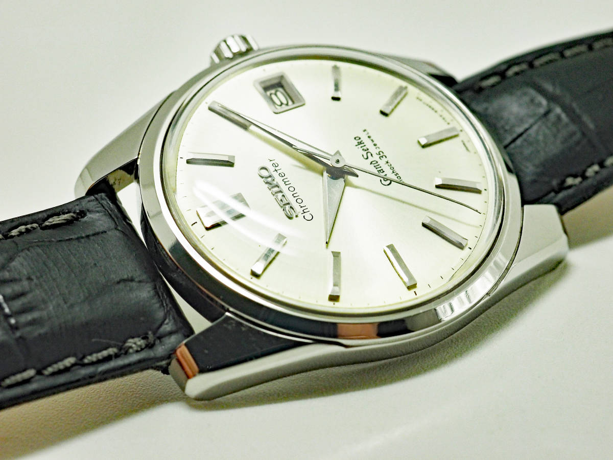 100日元〜售罄！ ！ 【獅子獎章很漂亮】Grand Seiko 2nd Grand Seiko Self Data 35J機械手動上鍊腕錶！ 原文:100円～売り切り！！【ライオンメダルが綺麗な】Grand Seiko 2nd グランドセイコーセルフデーター 35J 機械式手巻き腕時計！