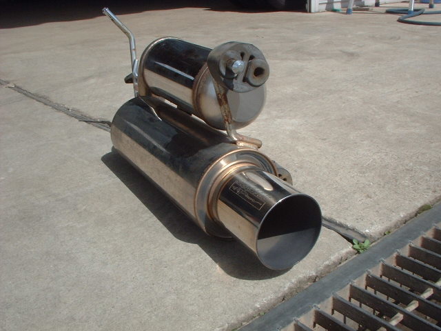 HKS Silent High Power - 消聲器 - 適用於Swift ZC 71 S. 原文:HKS サイレントハイパワ-マフラ- スイフト ZC71S用