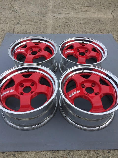 輪15 x 7 J +35.4 x 100. WORK MASTER S1 4個    原文:ホイール 15 x 7J +35. 4 x 100. WORK MASTER S1 ４本