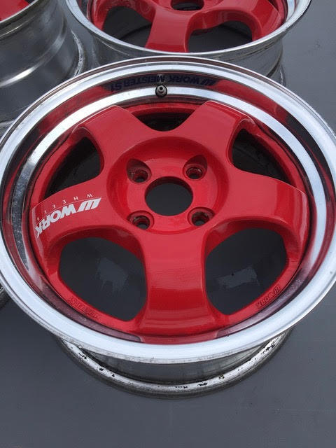 輪15 x 7 J +35.4 x 100. WORK MASTER S1 4個    原文:ホイール 15 x 7J +35. 4 x 100. WORK MASTER S1 ４本