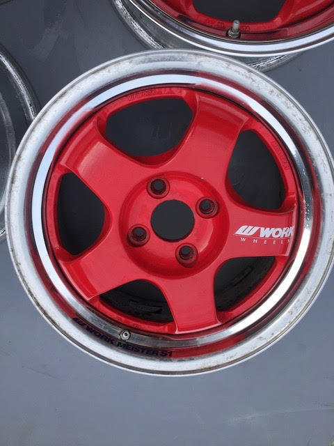 輪15 x 7 J +35.4 x 100. WORK MASTER S1 4個    原文:ホイール 15 x 7J +35. 4 x 100. WORK MASTER S1 ４本