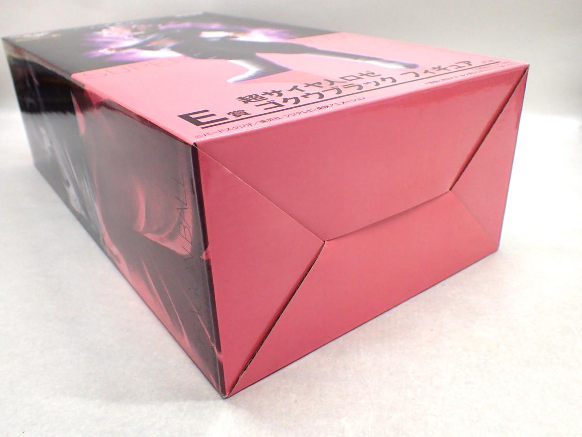 ★1日元〜★全新未開放的龍珠第一屆E大獎超級Sairean玫瑰悟空黑色圖 <Br> ★1円～★新品　未開封　ドラゴンボール一番くじ　Ｅ賞　超サイヤ人ロゼ　ゴクウブラック　フィギュア