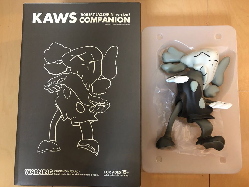 正版錯過KAWS伴侶Robert Lazzarini扭曲布朗棕色ORIGNAL FAKE牛的原始假伴侶 原文:美品 正規品 KAWS Companion Robert Lazzarini Distorted BROWN ブラウン ORIGNAL FAKE カウズ オリジナルフェイク コンパニオン