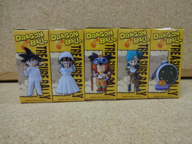 龍珠世界收藏圖 - 寶藏拉力賽 - 四星和龍雷達ver。 <Br> ドラゴンボール ワールドコレクタブルフィギュア- トレジャーラリー- 四星球&ドラゴンレーダーver .全5種