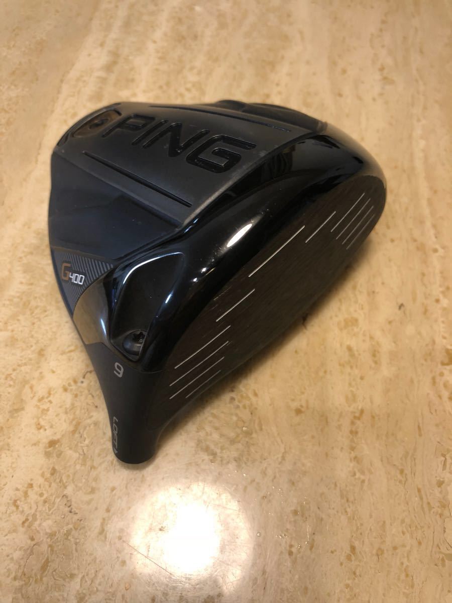 PING G400 9度頭未使用的頭蓋扳手包括日本規格星期日蛤蜊! 原文:PING G400 9度 ヘッド 未使用のヘッドカバー レンチ 付属 日本仕様 日曜クジ!