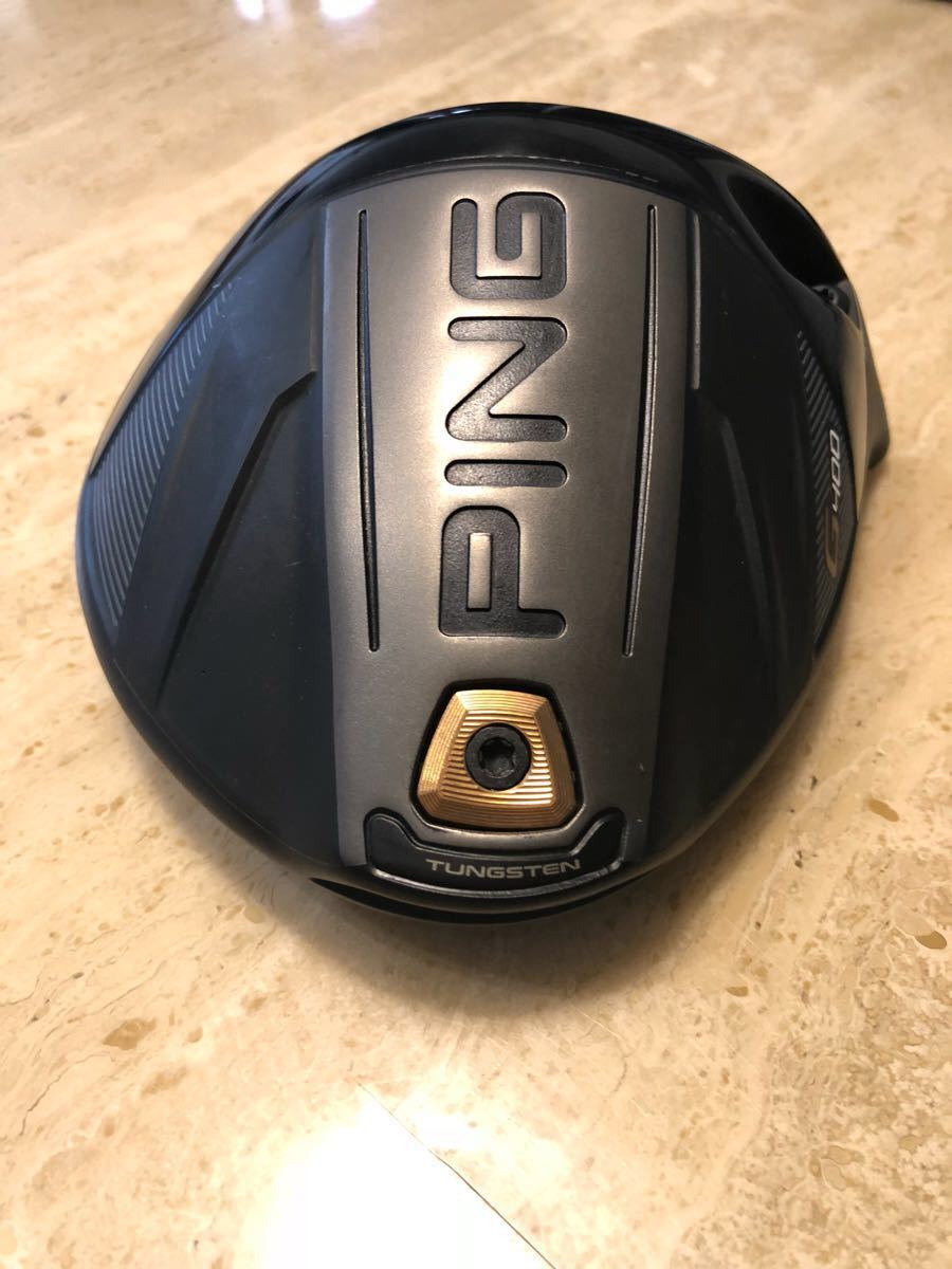 PING G400 9度頭未使用的頭蓋扳手包括日本規格星期日蛤蜊! 原文:PING G400 9度 ヘッド 未使用のヘッドカバー レンチ 付属 日本仕様 日曜クジ!
