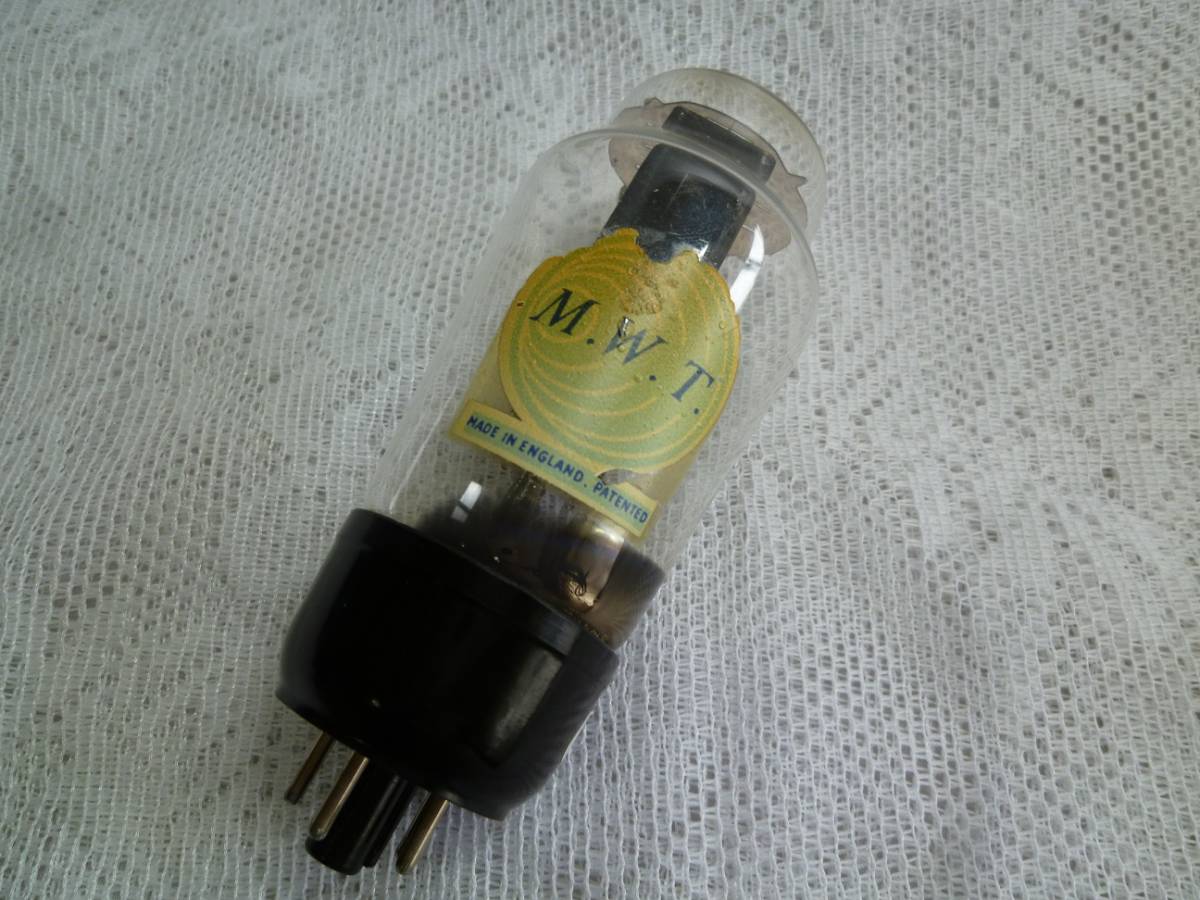 ★直熱式全波整流器★U 52 / CV 1071/5 U 4 G（英國）未使用的長期保存物品 原文:★直熱全波整流管★ U52 /CV1071/5U4G(英国) 　　 未使用長期保存品