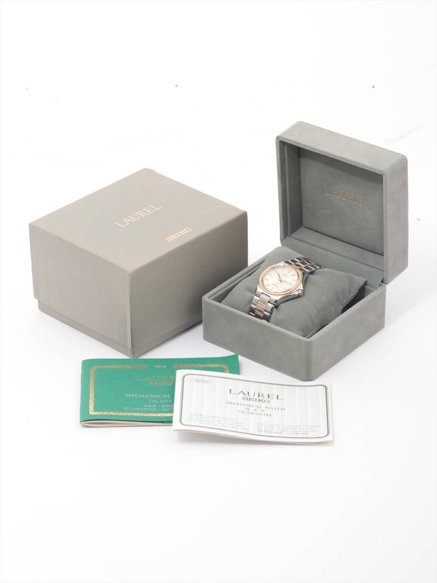 精工SEIKO Laurel 6110-6000自動男士手錶返回Skelton    原文:セイコー　SEIKO　ローレル　6110-6000　自動巻き　メンズ腕時計　裏スケルトン
