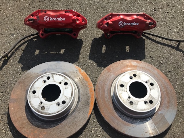 Integra TYPE  -  R DC 5 Brembo卡尺和轉子 <Br> インテグラ　ＴＹＰＥーＲ DC5　ブレンボキャリパー＆ローター