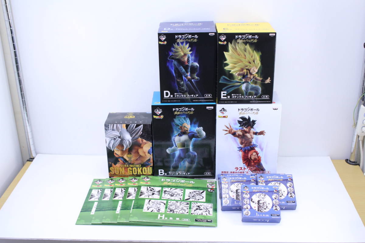 龍珠第一戰超級戰士戰鬥Sekiden最後1 B獎D獎E獎悟空Benesse Trunks Gottenx 原文:ドラゴンボール 一番くじ 超戦士バトル列伝 ラストワン B賞 D賞 E賞 悟空 べジータ トランクス ゴテンクス