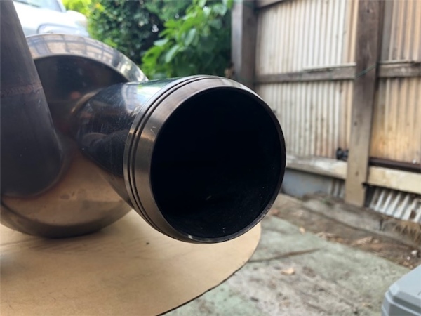 ★★稀有無限思域型R EK 9思域型R消聲器後片後消聲器雙環消聲器☆★    原文:★☆希少 無限 シビックタイプＲ EK9 シビックTYPE R マフラー リアピース リアマフラー ツインループマフラー ☆★