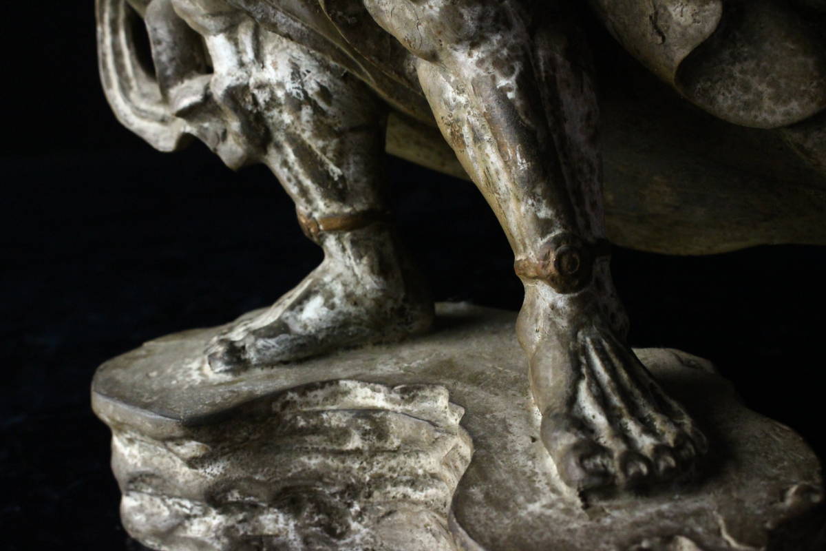 【櫻】銅製 金剛力士阿形 特大55cm 共箱 東大寺別当 清水公照承認証付 [rn]7 原文:【櫻】銅製 金剛力士阿形 特大55cm 共箱 東大寺別当 清水公照承認証付 [rn]7