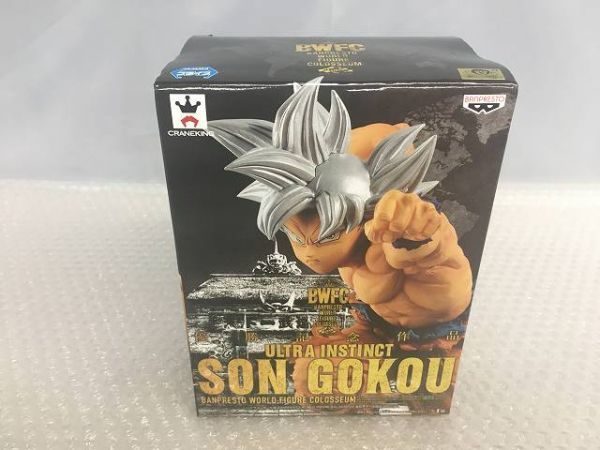 G059 Banpresto龍珠BWFC自組織極端模型Tenkaichi武術兒子悟空Kakarrot未開封 原文:G059 バンプレスト ドラゴンボール BWFC 身勝手の極み 造形天下一武道会 孫悟空 カカロット 未開封