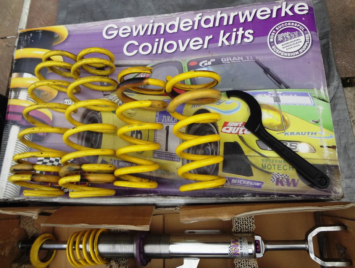 中古 KW 車高調 Ver3 BMW F10/F11用 原文:中古 KW 車高調 Ver3 BMW F10/F11用