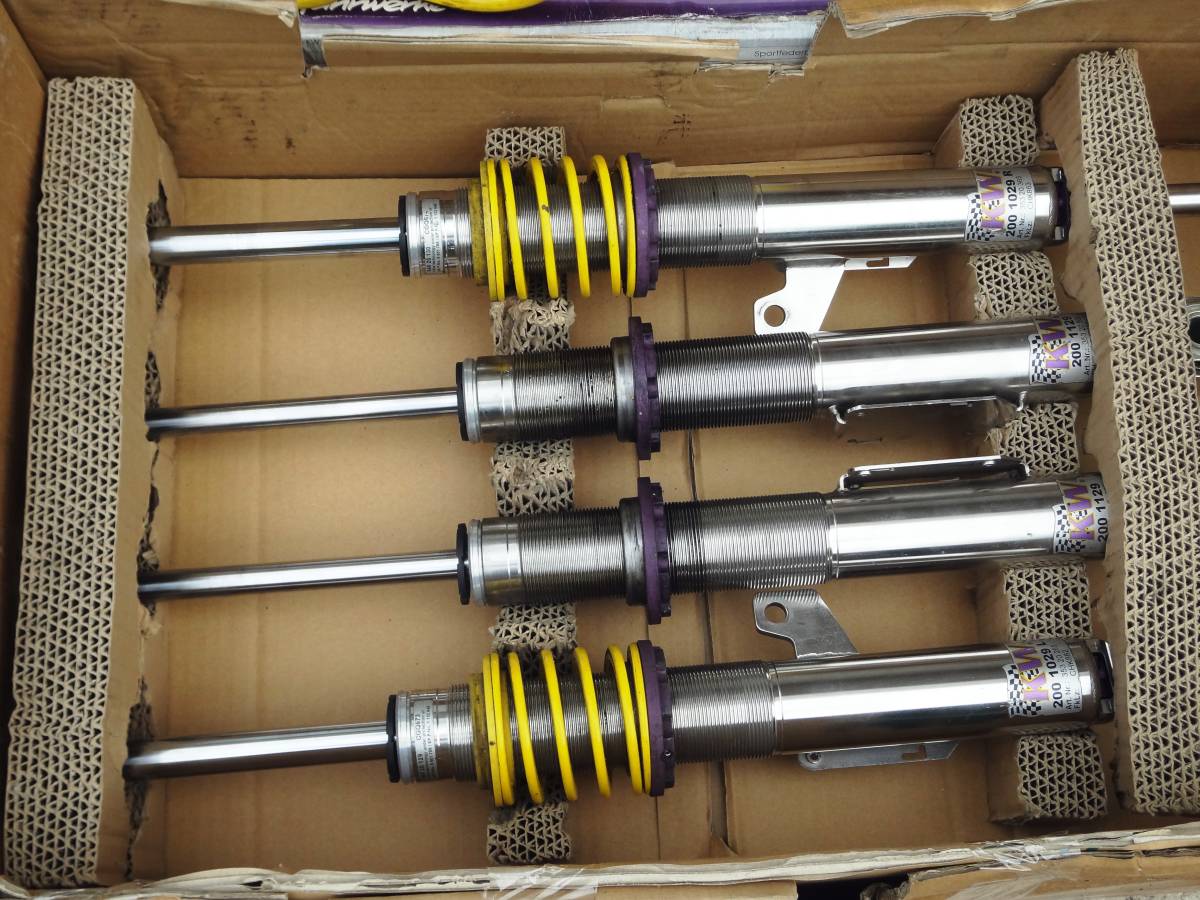 中古 KW 車高調 Ver3 BMW F10/F11用 原文:中古 KW 車高調 Ver3 BMW F10/F11用