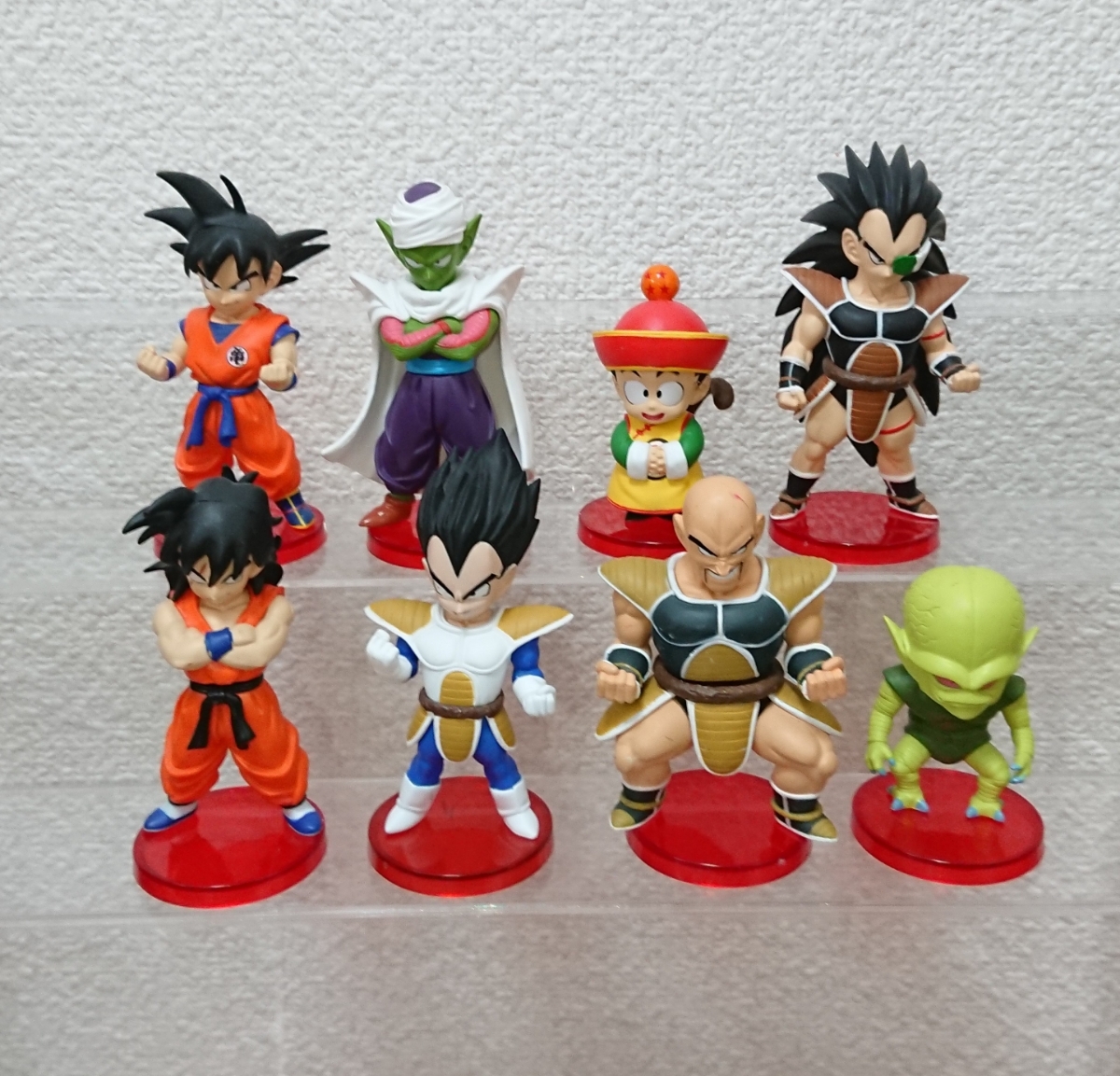 vol.1 8種龍珠Z W Coole World珍藏圖框無Raditz Nappa Vegeta Yamcha Cybaman    原文:vol.1 8種 ドラゴンボールZワーコレワールドコレクタブルフィギュア 箱なし ラディッツナッパベジータヤムチャサイバイマン