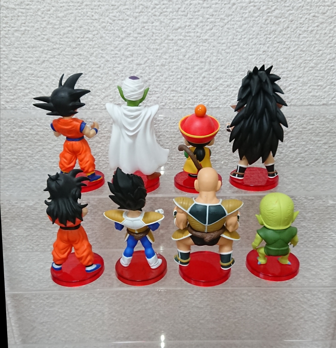 vol.1 8種龍珠Z W Coole World珍藏圖框無Raditz Nappa Vegeta Yamcha Cybaman    原文:vol.1 8種 ドラゴンボールZワーコレワールドコレクタブルフィギュア 箱なし ラディッツナッパベジータヤムチャサイバイマン