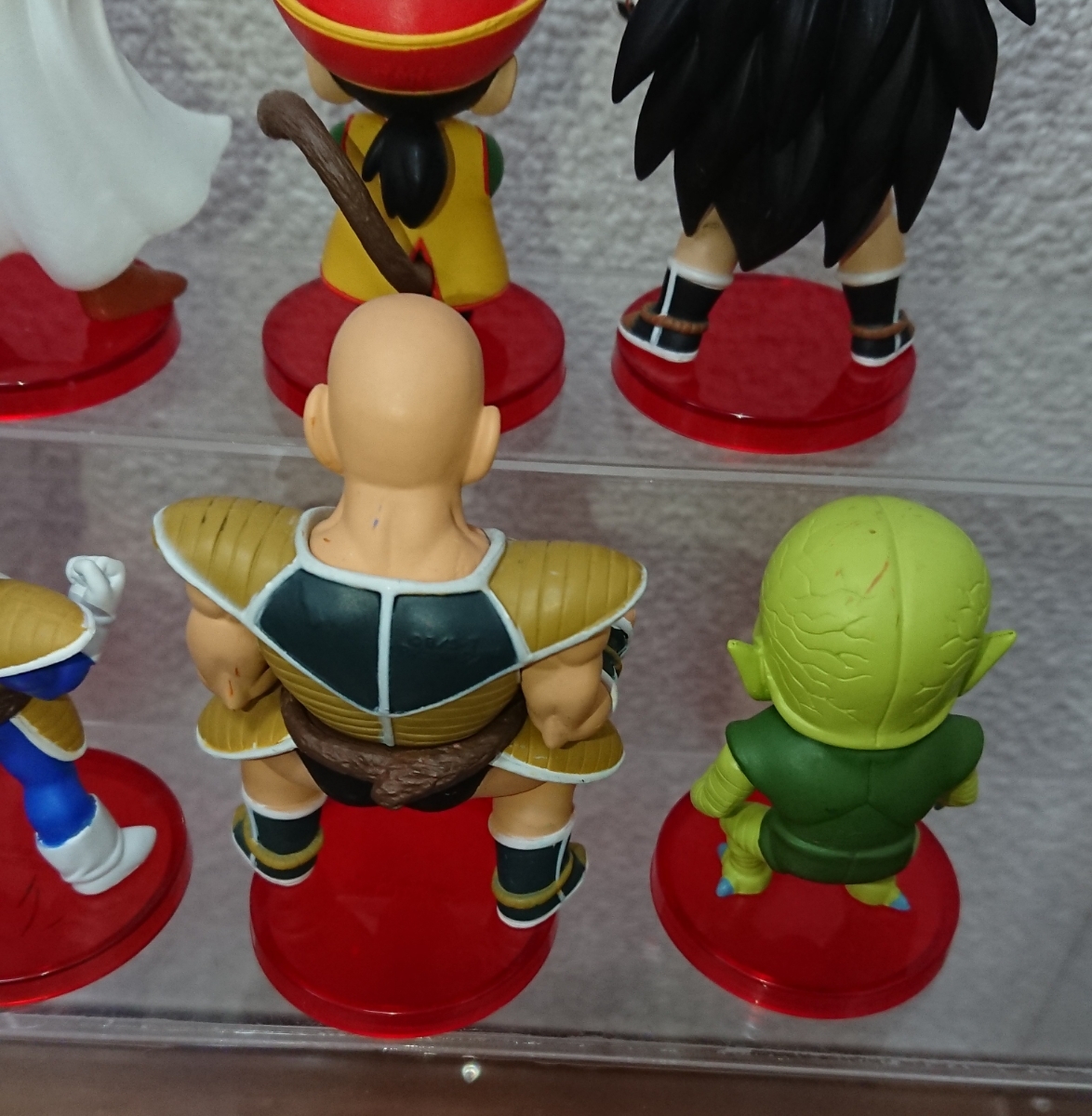 vol.1 8種龍珠Z W Coole World珍藏圖框無Raditz Nappa Vegeta Yamcha Cybaman    原文:vol.1 8種 ドラゴンボールZワーコレワールドコレクタブルフィギュア 箱なし ラディッツナッパベジータヤムチャサイバイマン