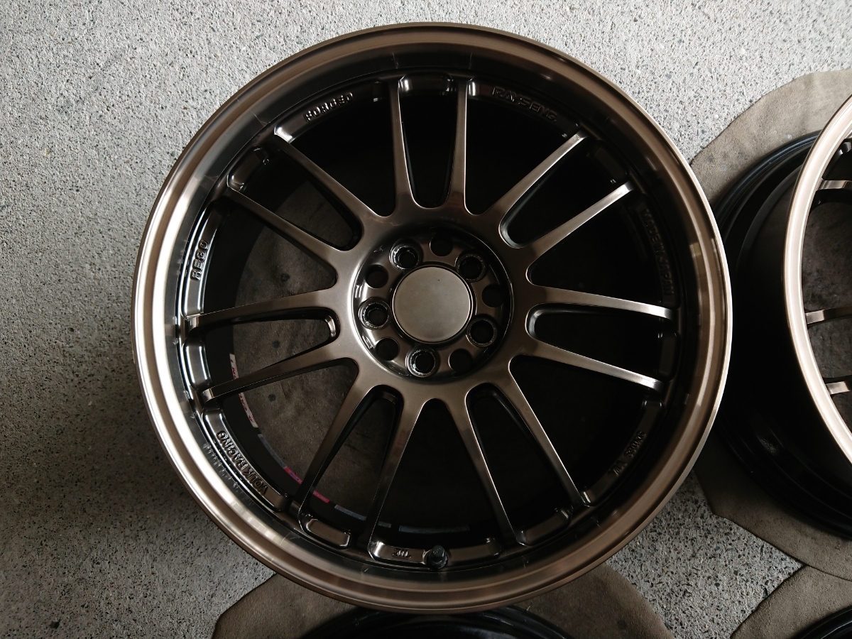 86 BRZ普瑞斯最好鍛造射線沃爾克賽車RE30 HB高元青銅18英寸7.5J + 50 PCD100 5孔4    原文:86 BRZ プリウス 極上 鍛造 RAYS ボルクレーシング RE30 HB ハイメタブロンズ 18インチ 7.5J+50 PCD100 5穴 4本