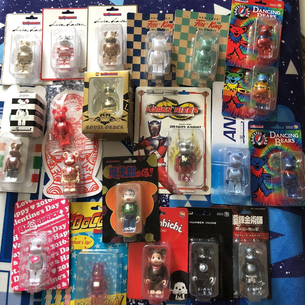 熊磚未開封套裝    原文:ベアブリック 未開封 セット