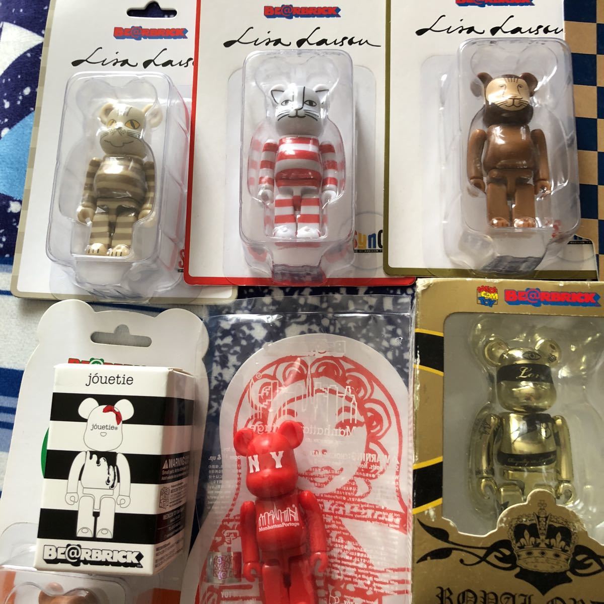 熊磚未開封套裝    原文:ベアブリック 未開封 セット