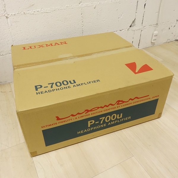 【Fujiya Evik】LUXMAN Luxman / P-700u平衡耳機放大器並聯產品 原文:【フジヤエービック】LUXMAN ラックスマン / P-700u バランス対応ヘッドフォンアンプ 並品