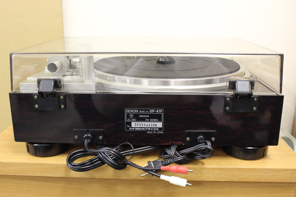 DENON全自動電唱機DP-47F漂亮的項目操作確認 原文:DENONフルオートレコードプレーヤー DP-47F美品動作確認済