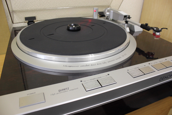 DENON全自動電唱機DP-47F漂亮的項目操作確認 原文:DENONフルオートレコードプレーヤー DP-47F美品動作確認済