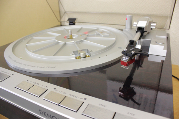 DENON全自動電唱機DP-47F漂亮的項目操作確認 原文:DENONフルオートレコードプレーヤー DP-47F美品動作確認済