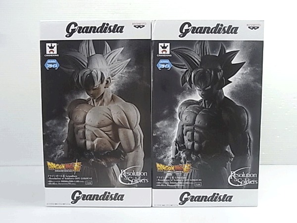 ♪龍珠超Grandista決議士兵SON GOKOU#3兒子悟空自衛防衛2套♪未開封 原文:♪ドラゴンボール超 Grandista Resolution of Soldiers SON GOKOU #3 孫悟空 身勝手の極意 2種セット♪未開封