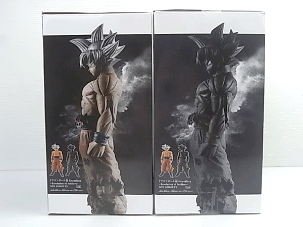 ♪龍珠超Grandista決議士兵SON GOKOU#3兒子悟空自衛防衛2套♪未開封 原文:♪ドラゴンボール超 Grandista Resolution of Soldiers SON GOKOU #3 孫悟空 身勝手の極意 2種セット♪未開封