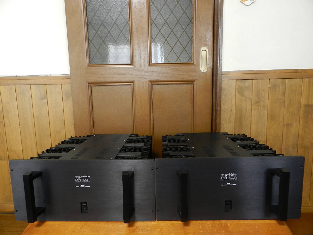 Mark Levinson ML-2L // Mark Levinson MONO功放/序列號(常規進口商品//對)//復古商品/發布價2.480.000 原文: Mark Levinson ML-2L//マークレビンソン MONOパワーアンプ/シリアル連番(正規輸入品//ペア)//ヴィンテージ品/ 発売価格2.480.000
