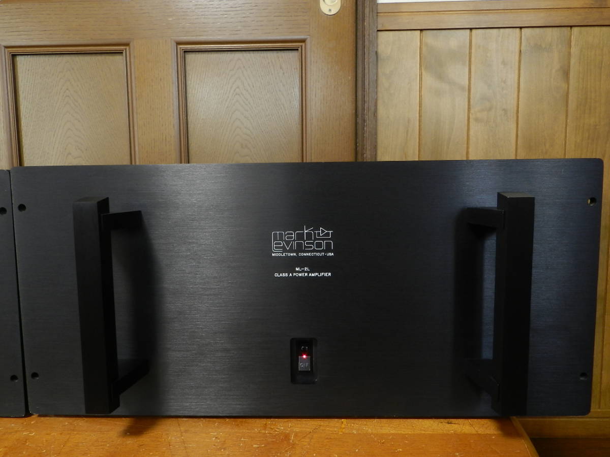  Mark Levinson ML-2L // Mark Levinson MONO功放/序列號(常規進口商品//對)//復古商品/發布價2.480.000 原文: Mark Levinson ML-2L//マークレビンソン MONOパワーアンプ/シリアル連番(正規輸入品//ペア)//ヴィンテージ品/ 発売価格2.480.000