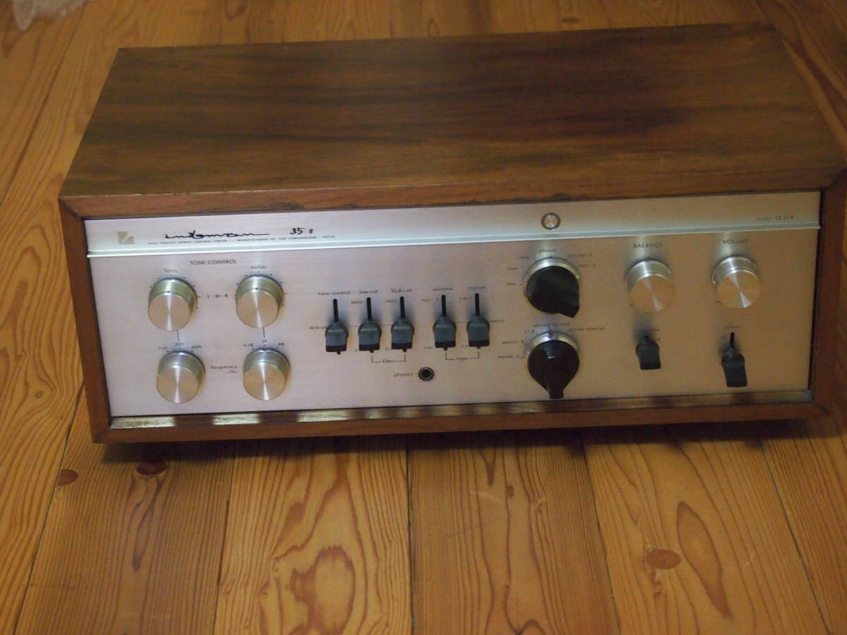 LUXMAN前置放大器CL35 II二手貨（垃圾）    原文:LUXMAN プリアンプ　CL35Ⅱ　中古品（ジャンク品）
