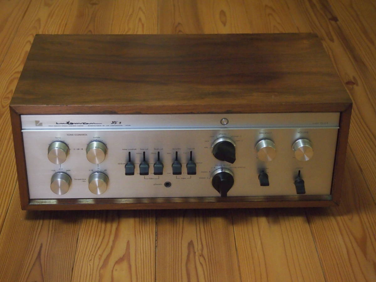 LUXMAN前置放大器CL35 II二手貨（垃圾）    原文:LUXMAN プリアンプ　CL35Ⅱ　中古品（ジャンク品）