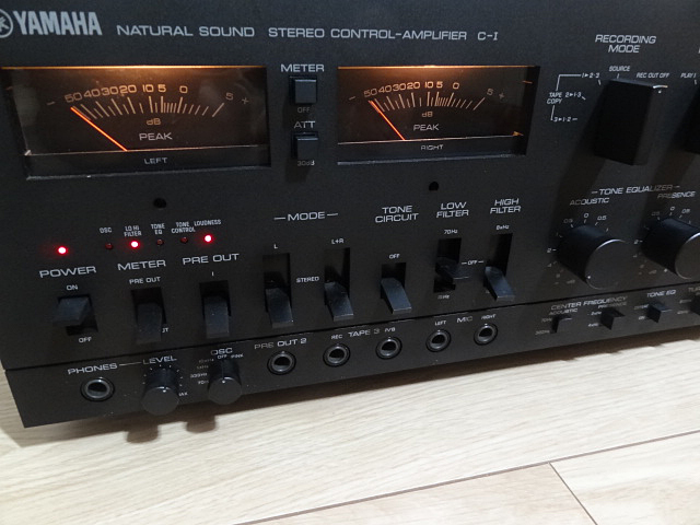 ★☆YAMAHA雅馬哈前置放大器C  -  1 C  - 我☆★    原文:★☆YAMAHA ヤマハ プリアンプ C-1 C-I ☆★