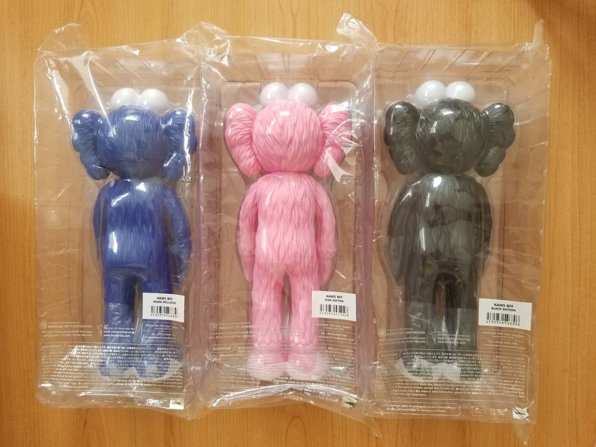KAWS Medicom玩具BFF OPEN EDITION 3身體套裝 原文:KAWS メディコムトイ BFF OPEN EDITION 3体セット