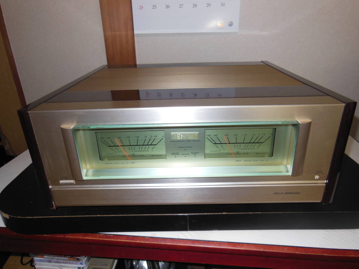 DENON功率放大器POA - 3000RG二手操作項目 原文:DENON パワーアンプ POA-3000RG 中古動作品