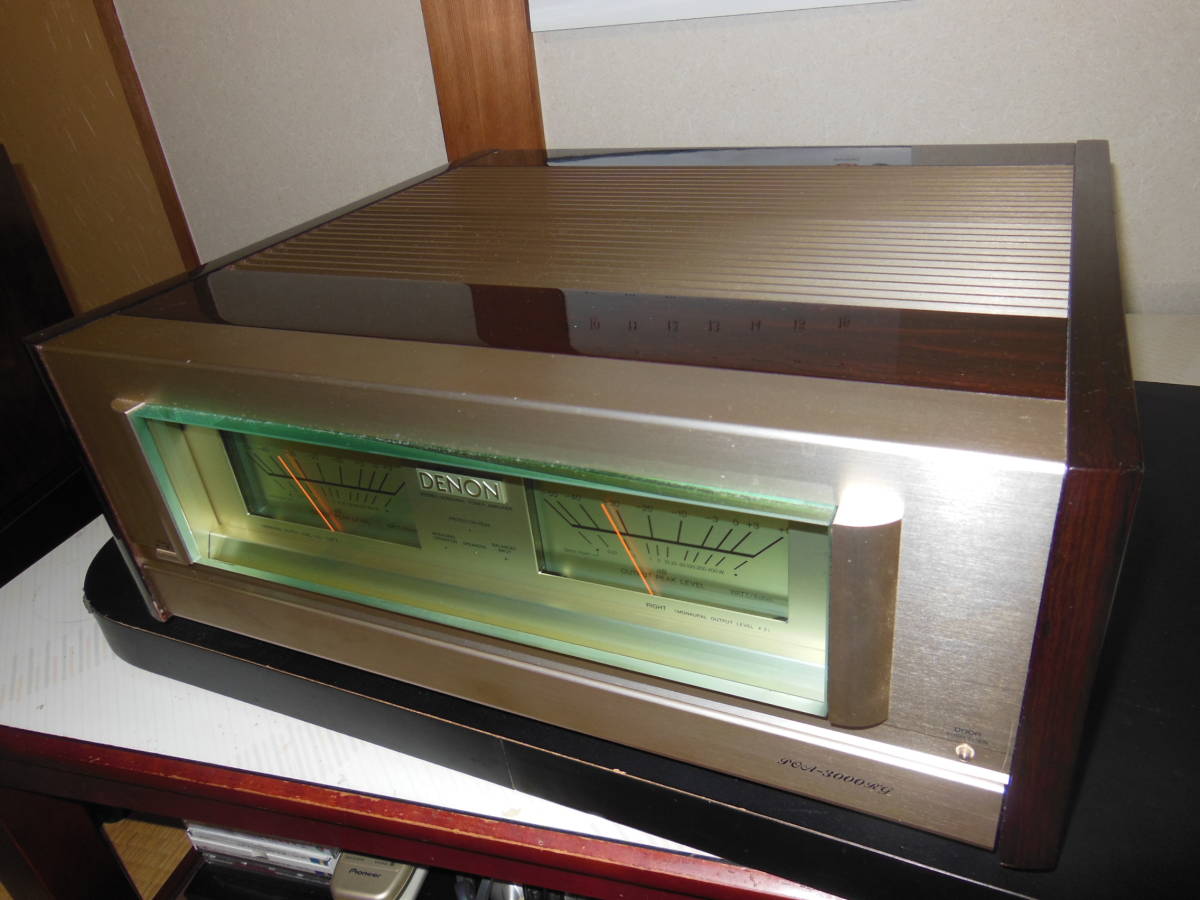 DENON功率放大器POA - 3000RG二手操作項目 原文:DENON パワーアンプ POA-3000RG 中古動作品