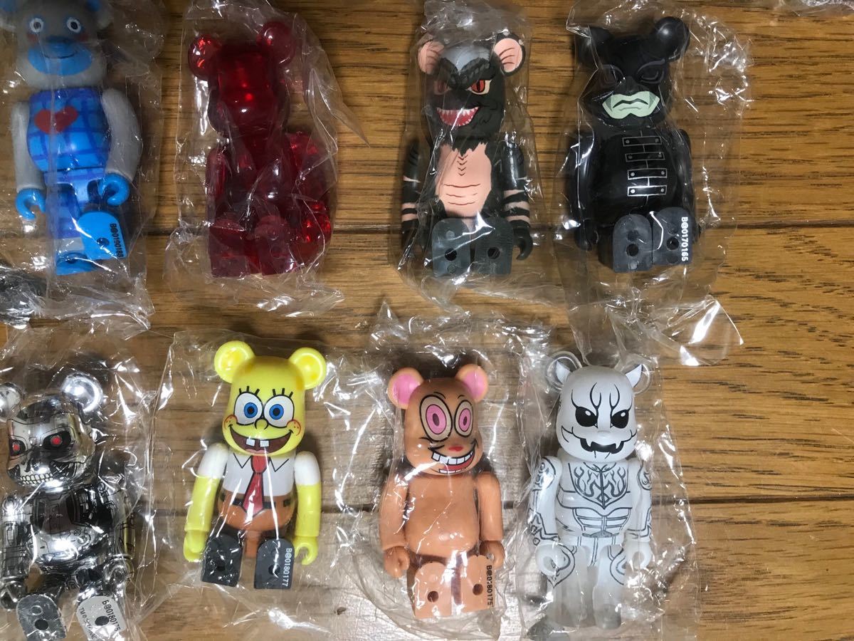 罕見配音無熊磚系列15.16.17.18.19.20套裝34 Body Medicom玩具100% 原文:レア ダブりなし ベアブリック シリーズ15.16.17.18.19.20セット 34体 メディコムトイ 100%