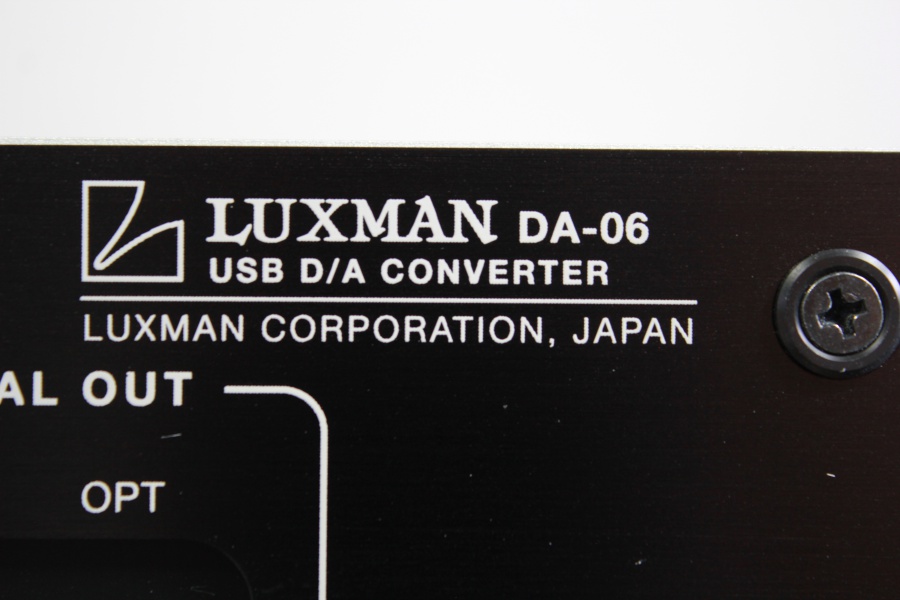 【漂亮】LUXMAN Luxman DA - 06 D / A轉換器 原文:【きれい】LUXMAN ラックスマン DA-06 D/Aコンバーター