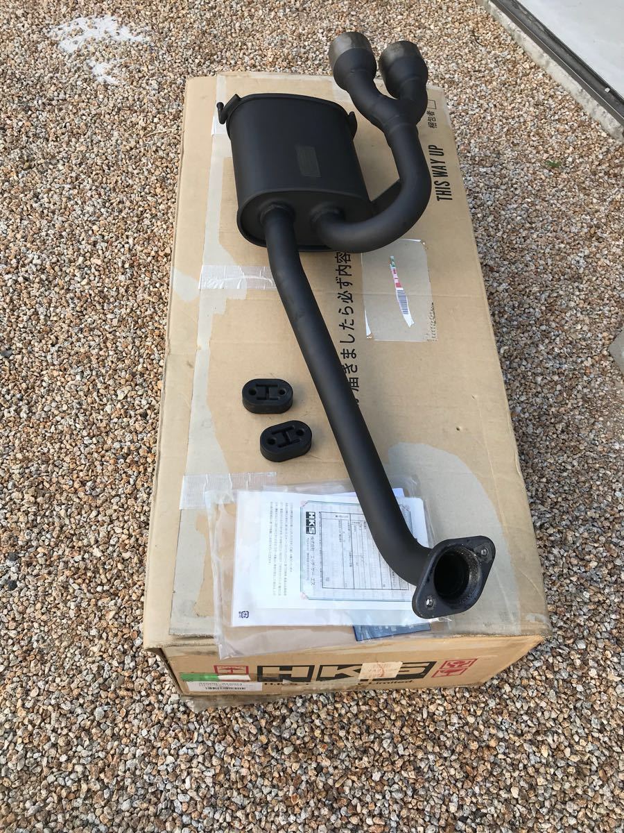 HKS Legal Muffler Fit,Fit Hybrid GE 6 GP 1 原文:HKS リーガルマフラー フィット、フィットハイブリッドGE6 GP1